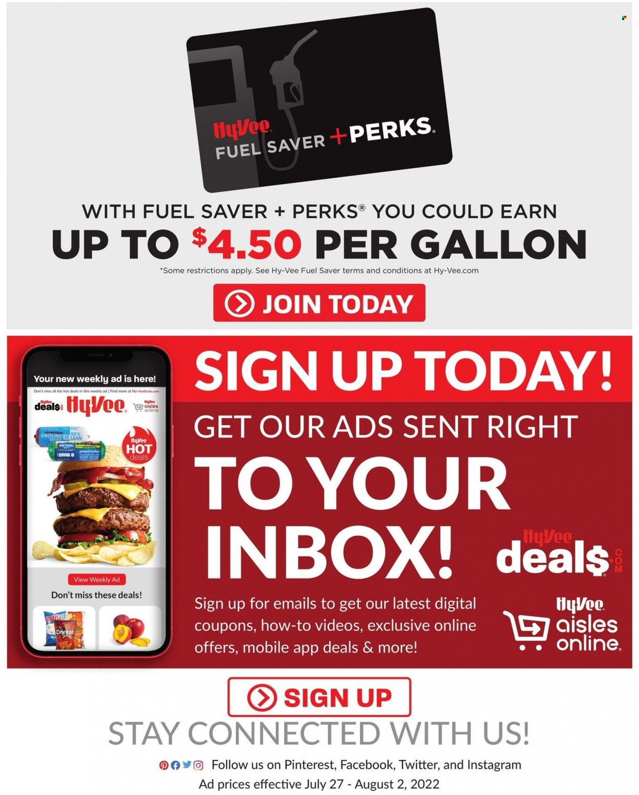 Hy-Vee ad - 07/27/2022 - 08/02/2022. Page 16