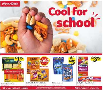 Winn Dixie Flyer - 07/27/2022 - 08/09/2022.