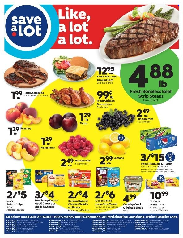 Save a Lot ad - 07/27/2022 - 08/02/2022. Page 1