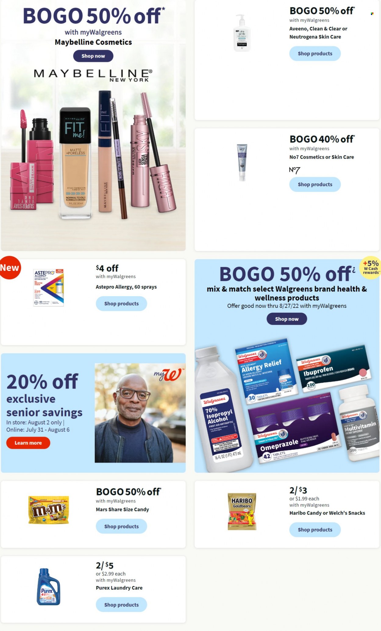Walgreens ad - 07/31/2022 - 08/06/2022. Page 3