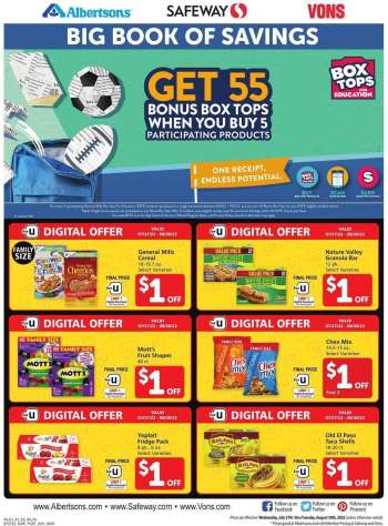 Safeway Flyer - 07/27/2022 - 08/30/2022.