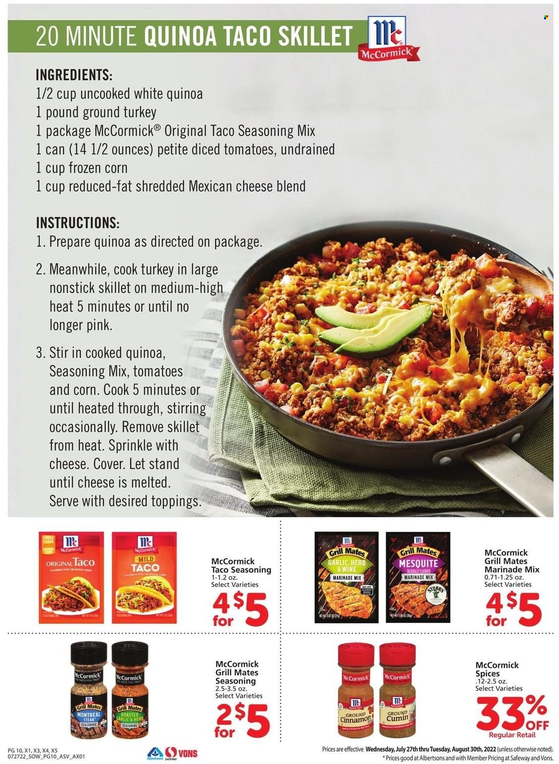 Safeway ad - 07/27/2022 - 08/30/2022. Page 10