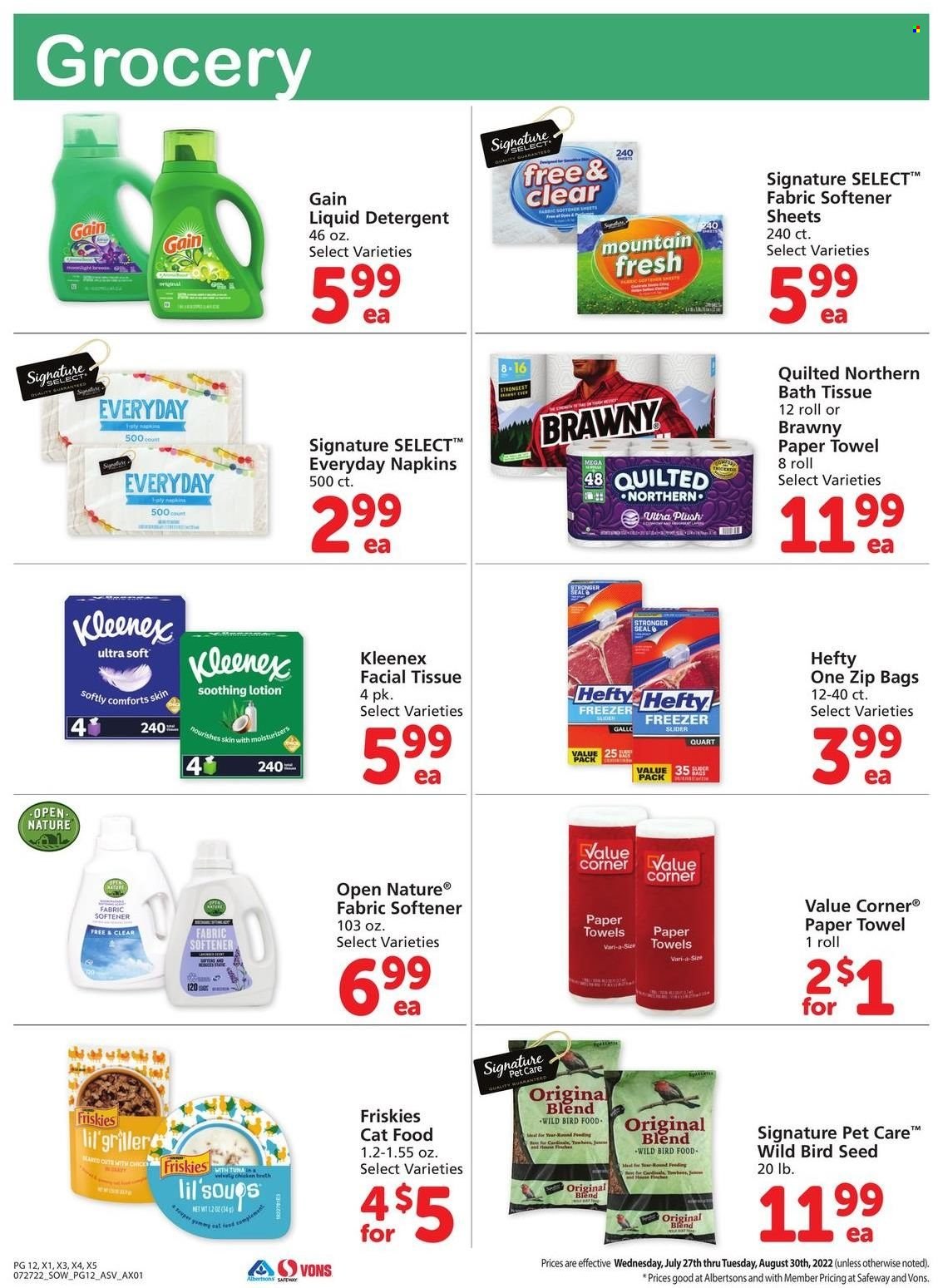 Safeway ad - 07/27/2022 - 08/30/2022. Page 12