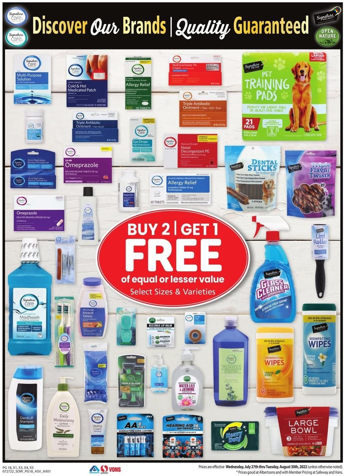 Safeway ad - 07/27/2022 - 08/30/2022. Page 18