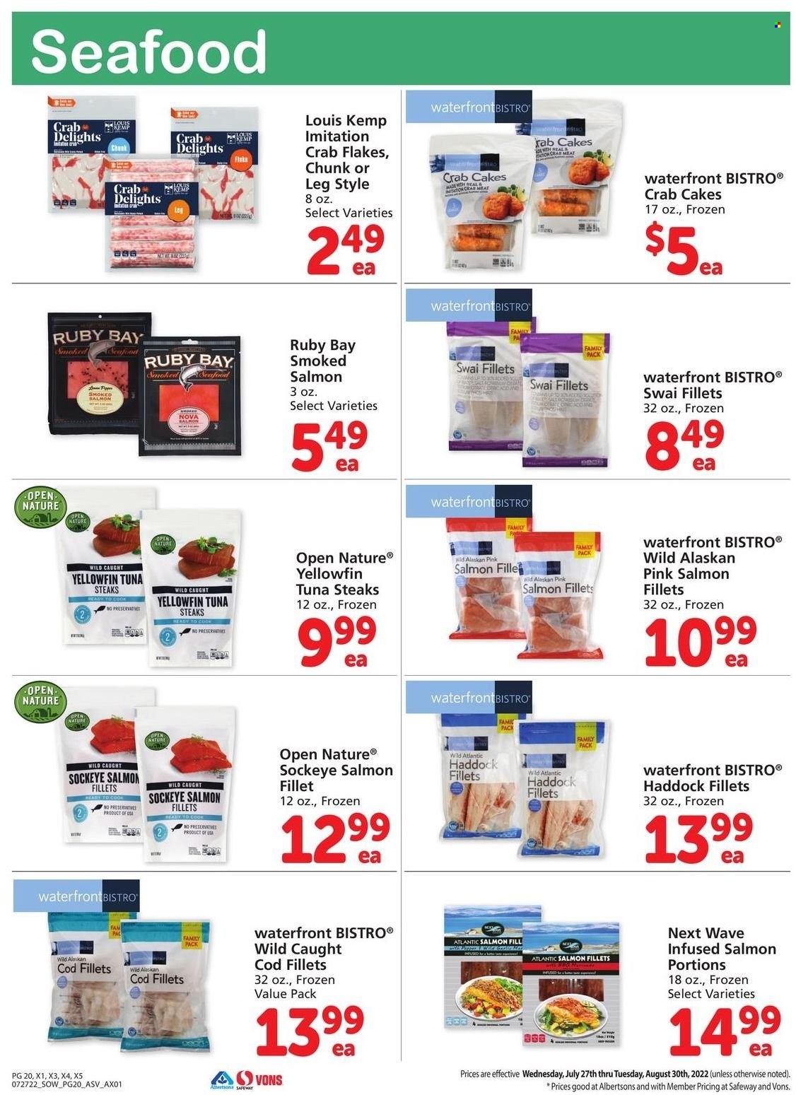 Safeway ad - 07/27/2022 - 08/30/2022. Page 20