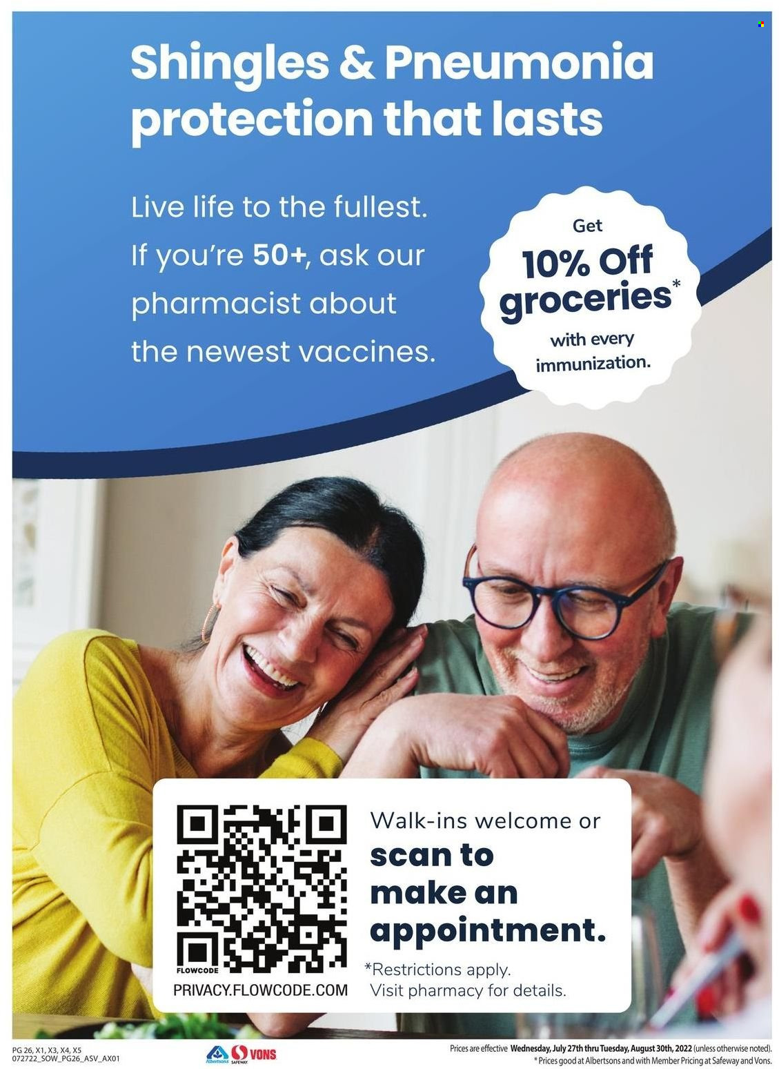 Safeway ad - 07/27/2022 - 08/30/2022. Page 26