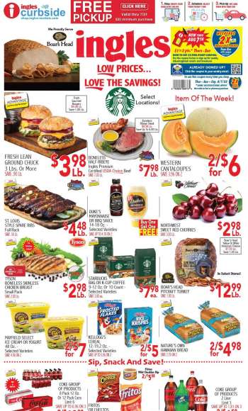 Ingles Flyer - 07/27/2022 - 08/02/2022.