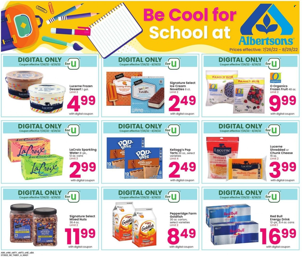 Albertsons ad - 07/26/2022 - 08/29/2022. Page 1