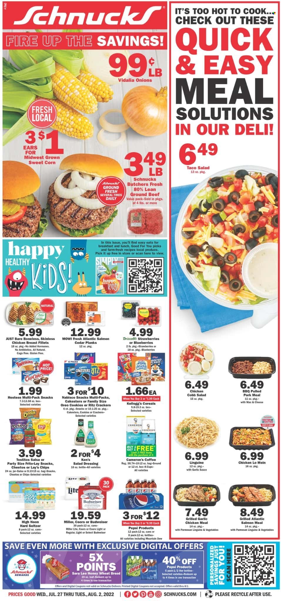 Schnucks ad - 07/27/2022 - 08/02/2022. Page 1