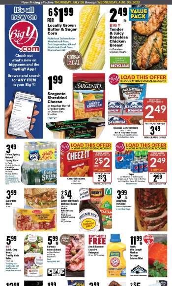 Big Y Flyer - 07/28/2022 - 08/03/2022.