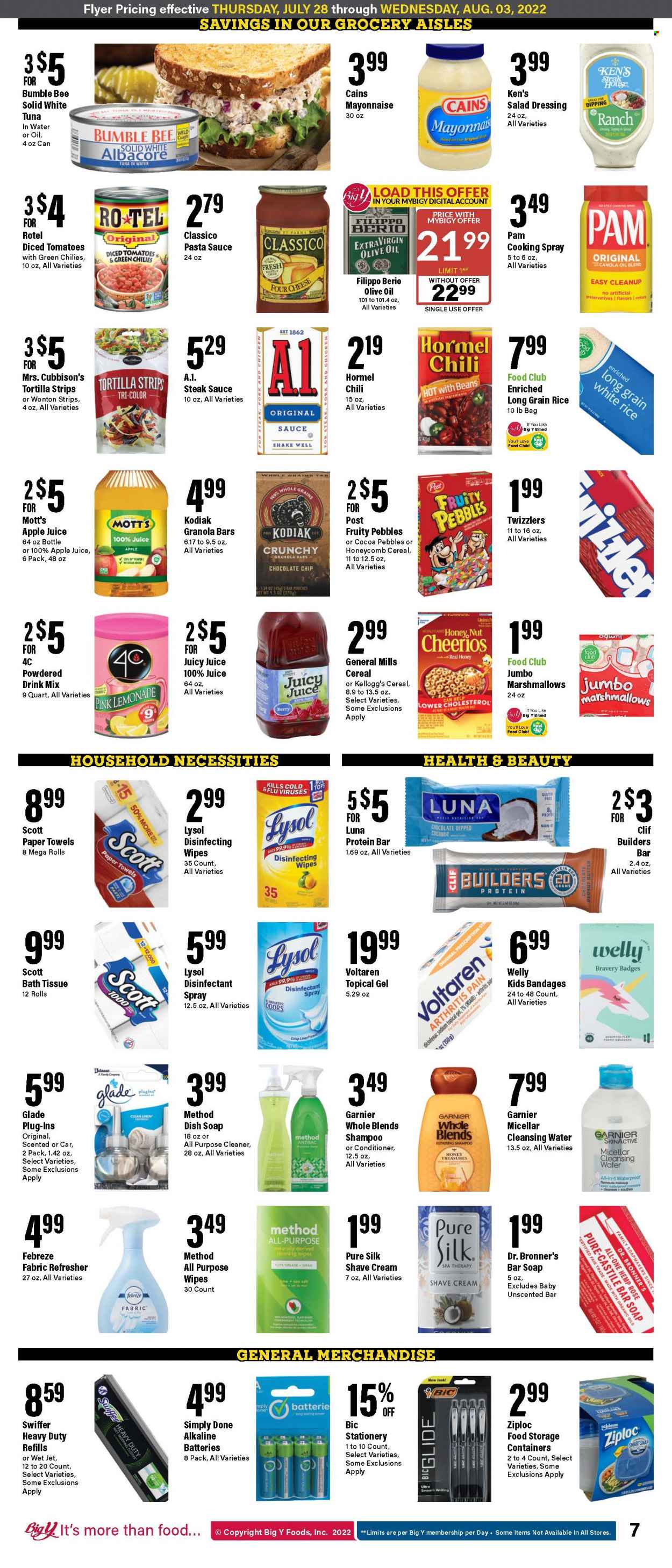 Big Y ad - 07/28/2022 - 08/03/2022. Page 9