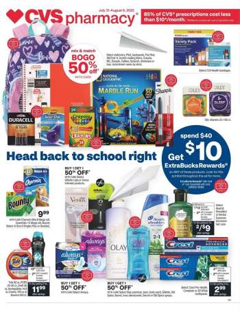 CVS Pharmacy Flyer - 07/31/2022 - 08/06/2022.