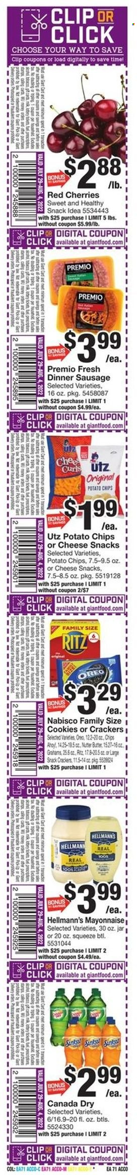 Giant Food ad - 07/29/2022 - 08/04/2022. Page 11