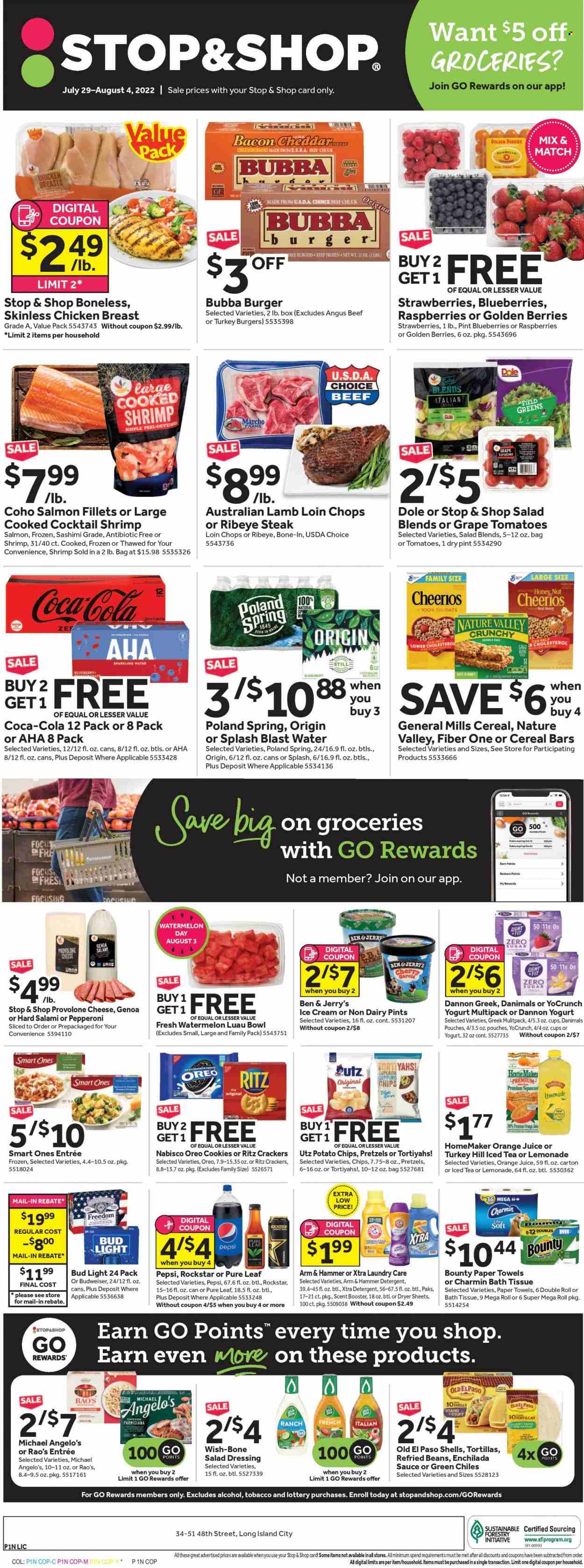 Stop & Shop ad - 07/29/2022 - 08/04/2022. Page 1