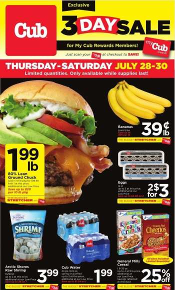 Cub Foods Flyer - 07/28/2022 - 07/30/2022.