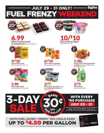 Hy-Vee Flyer - 07/29/2022 - 07/31/2022.