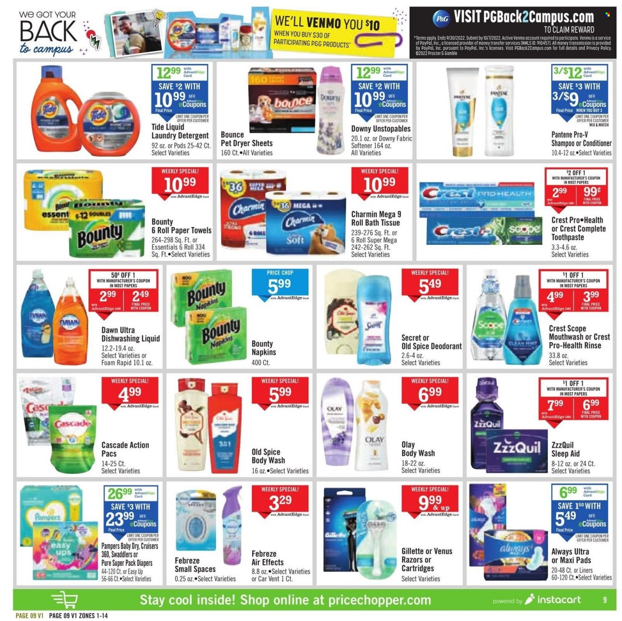 Price Chopper ad - 07/31/2022 - 08/06/2022. Page 9