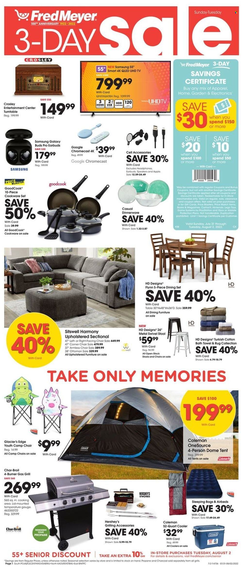 Fred Meyer ad - 07/31/2022 - 08/02/2022. Page 1