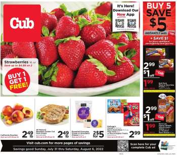 Cub Foods Flyer - 07/31/2022 - 08/06/2022.