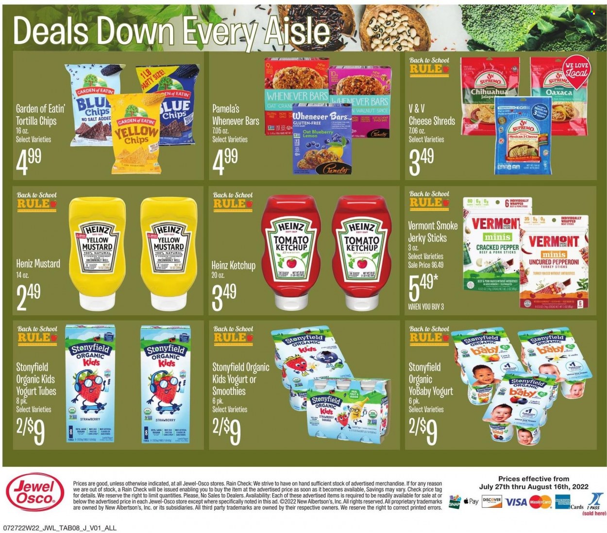 Jewel Osco ad - 07/27/2022 - 08/16/2022. Page 8