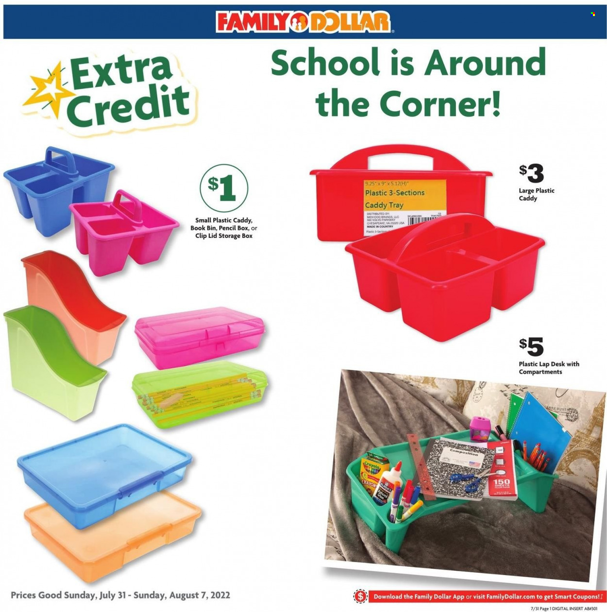 Family Dollar ad - 07/31/2022 - 08/07/2022. Page 7
