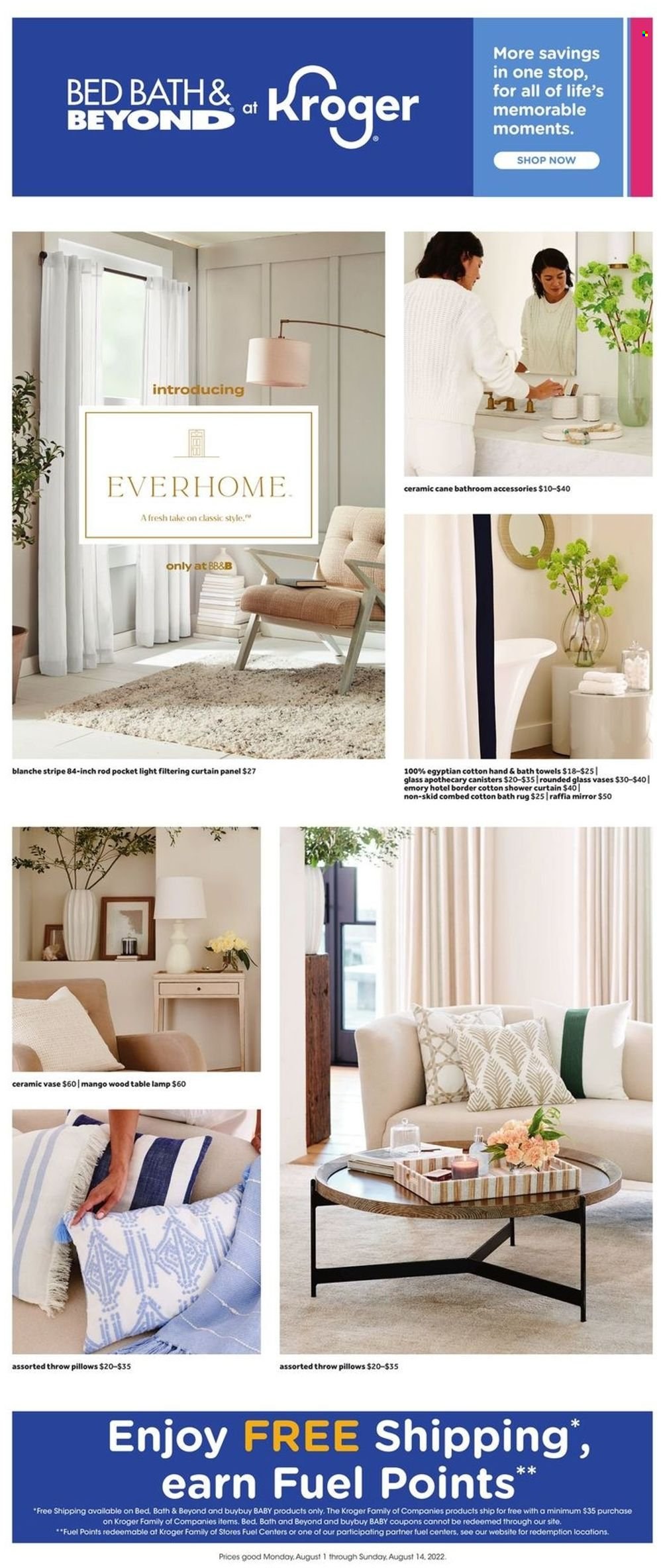 Kroger ad - 08/01/2022 - 08/14/2022. Page 1