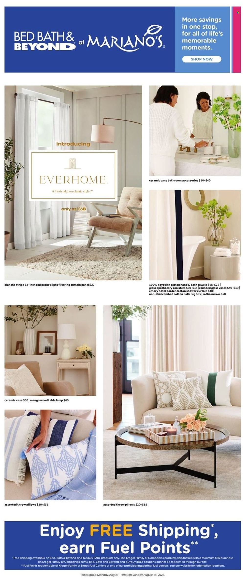 Mariano’s ad - 08/01/2022 - 08/14/2022. Page 1