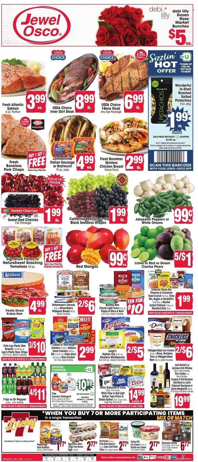 Jewel Osco ad - 08/03/2022 - 08/09/2022. Page 1