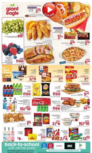 Giant Eagle Flyer - 08/04/2022 - 08/10/2022.
