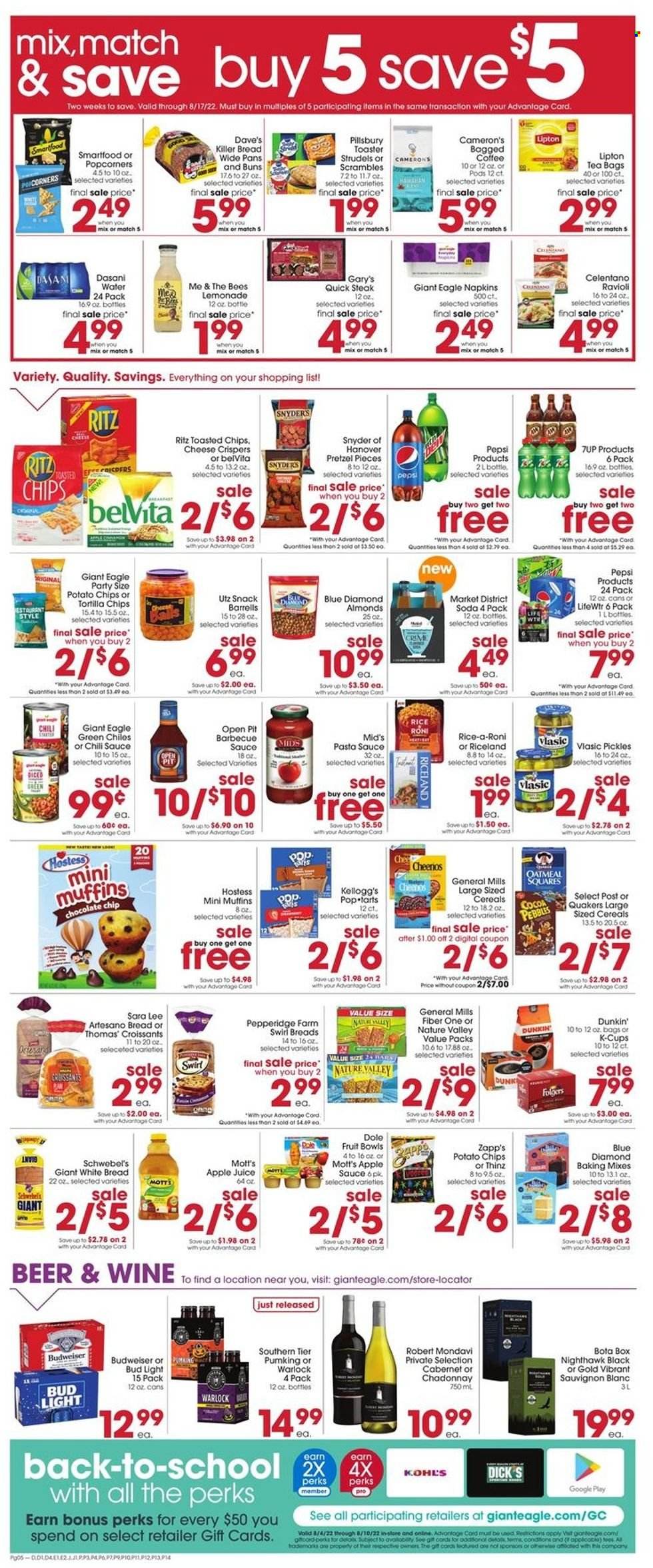 Giant Eagle ad - 08/04/2022 - 08/10/2022. Page 4