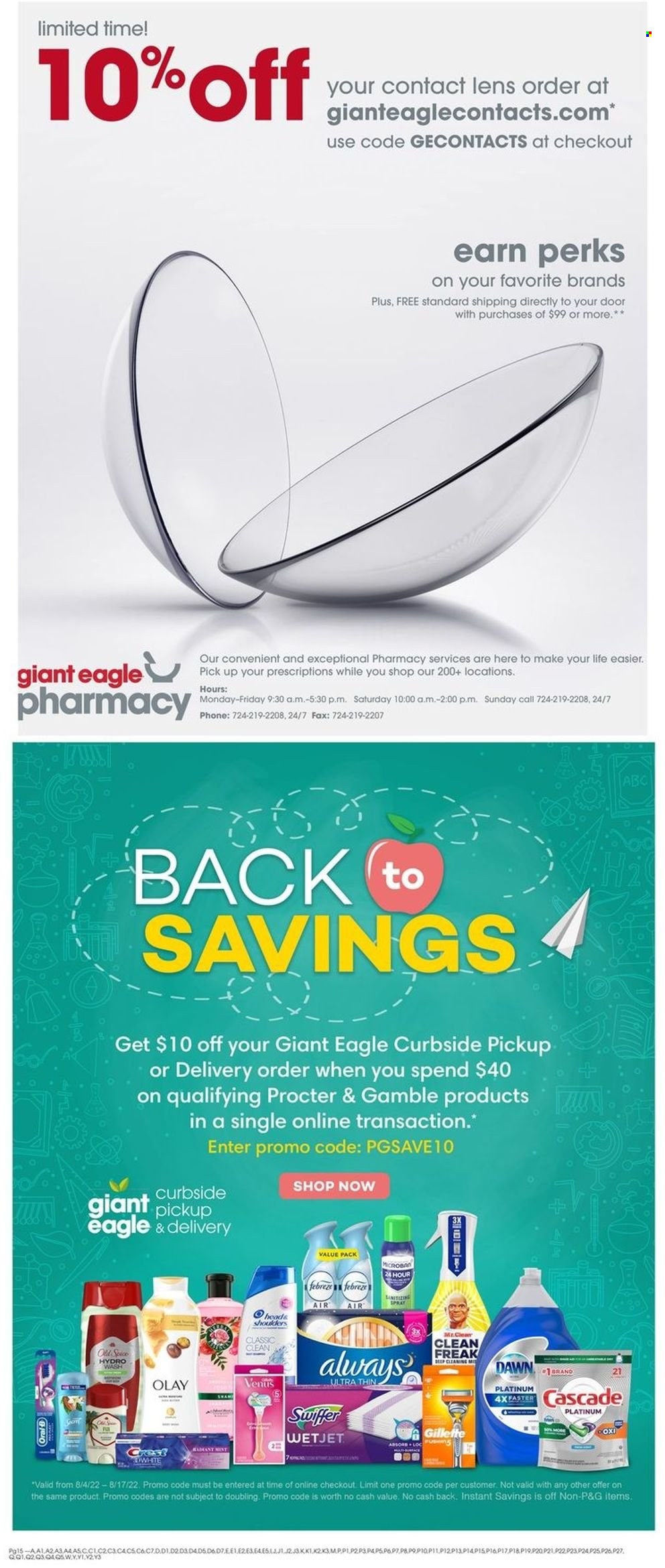 Giant Eagle ad - 08/04/2022 - 08/10/2022. Page 16