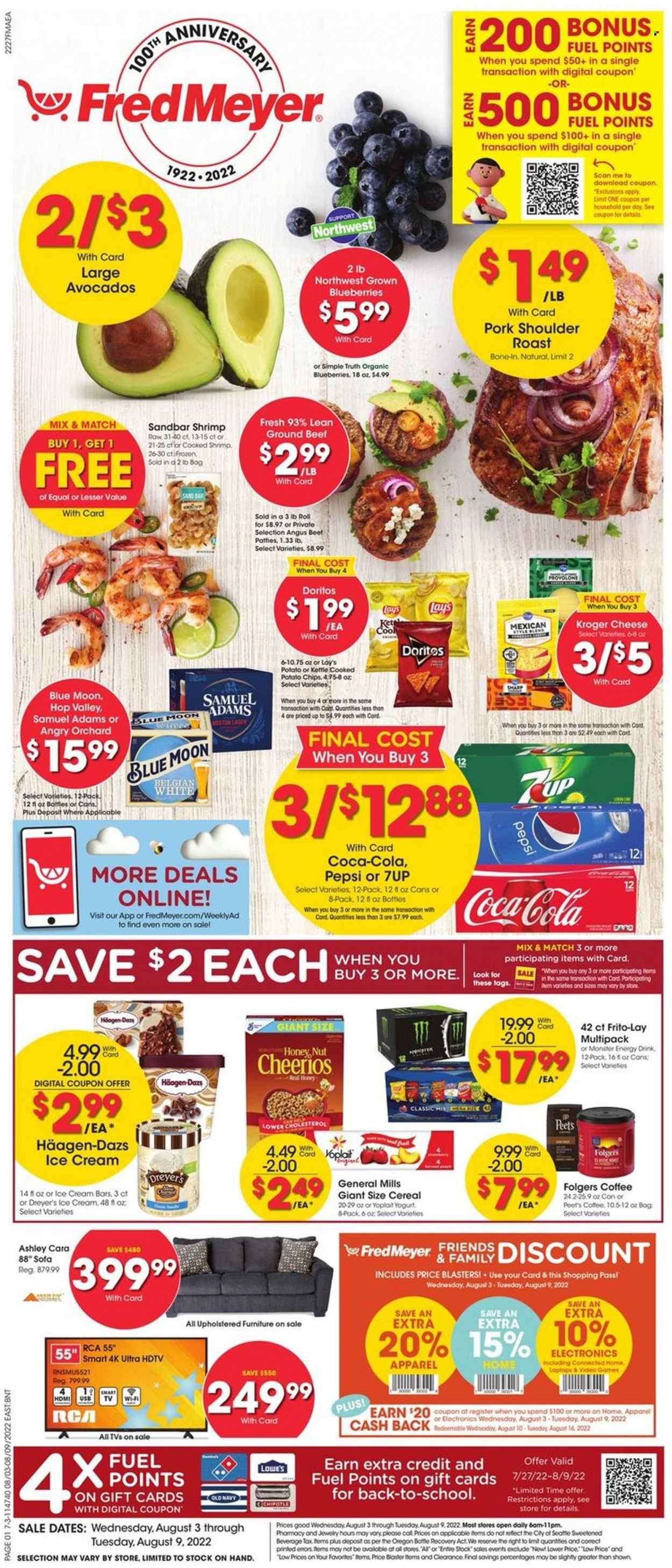 Fred Meyer ad - 08/03/2022 - 08/09/2022. Page 1