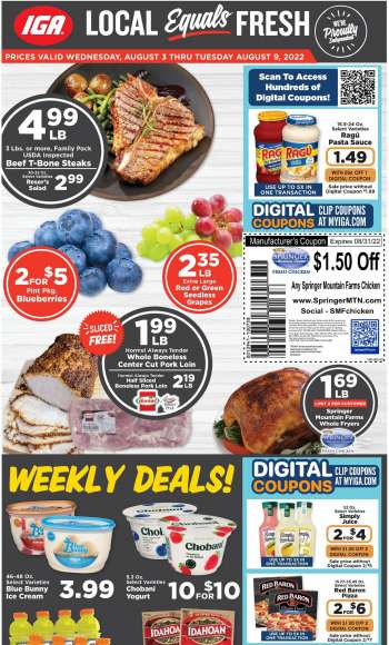 thumbnail - IGA New Castle weekly ads