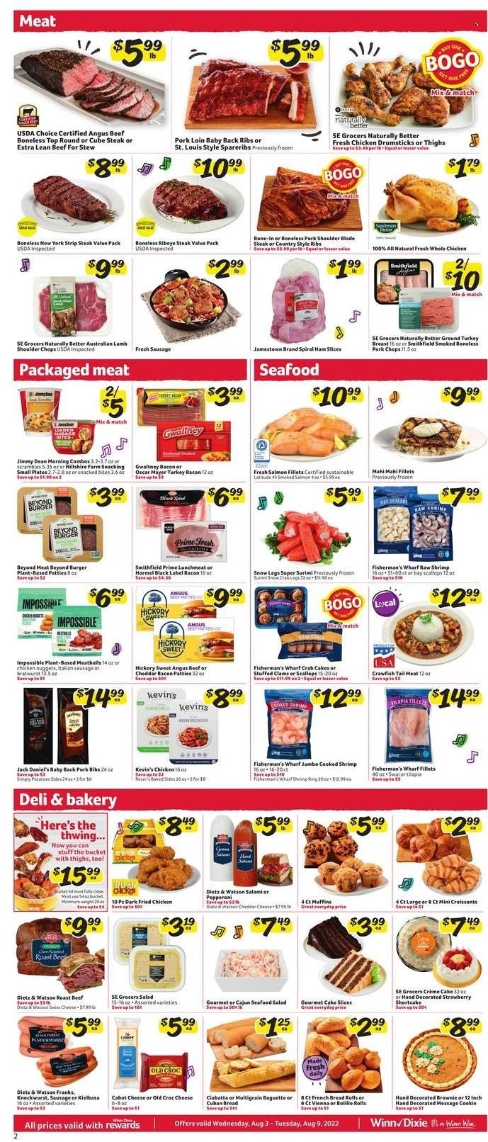 Winn Dixie ad - 08/03/2022 - 08/09/2022. Page 2