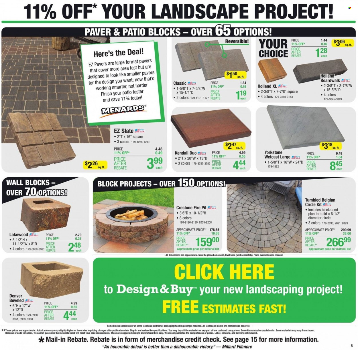 Menards ad - 08/04/2022 - 08/14/2022. Page 5