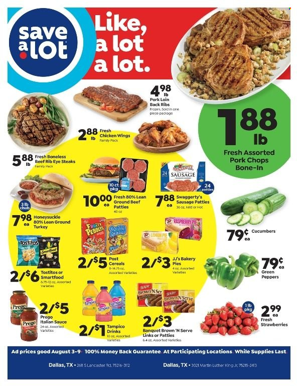 Save a Lot ad - 08/03/2022 - 08/09/2022. Page 1