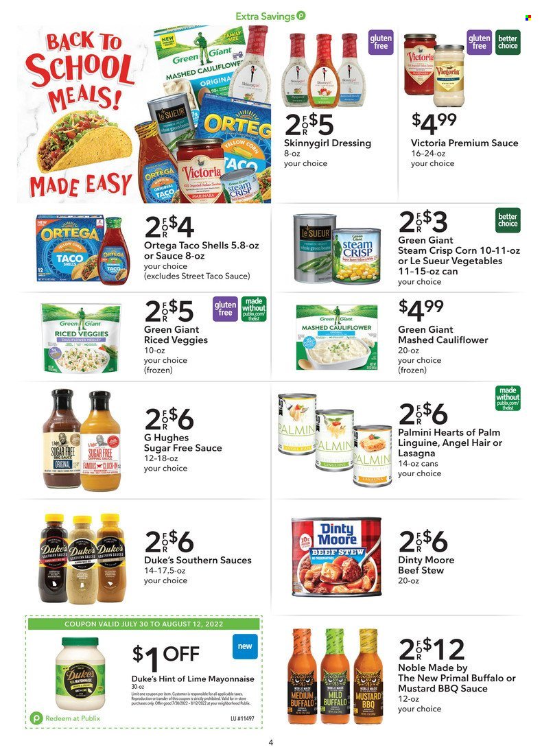 Publix ad - 07/30/2022 - 08/12/2022. Page 4