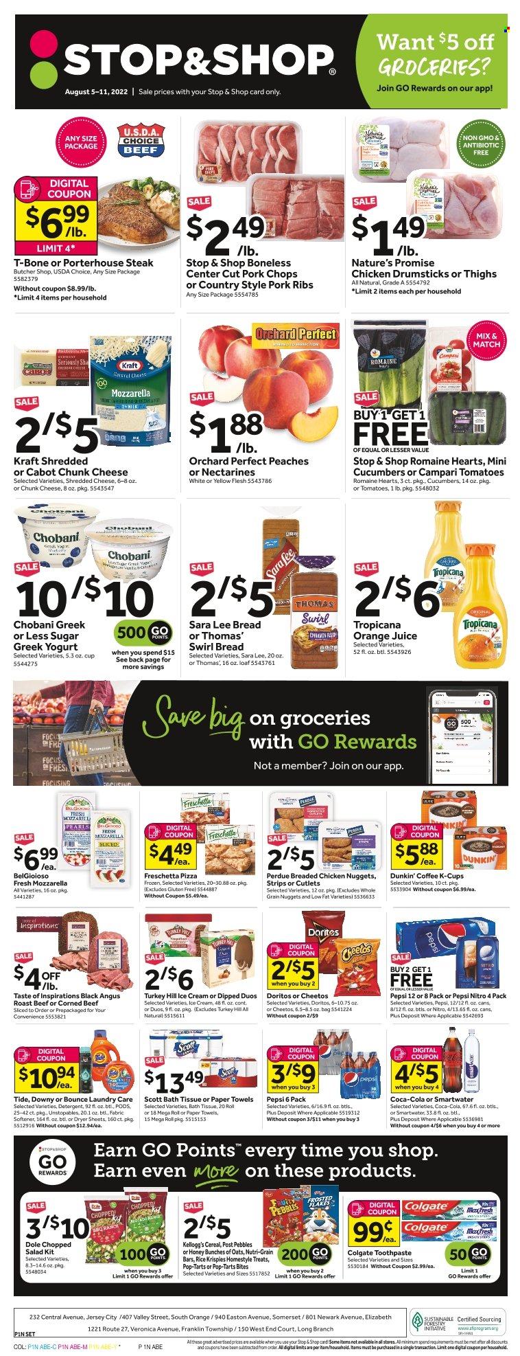 Stop & Shop ad - 08/05/2022 - 08/11/2022. Page 1