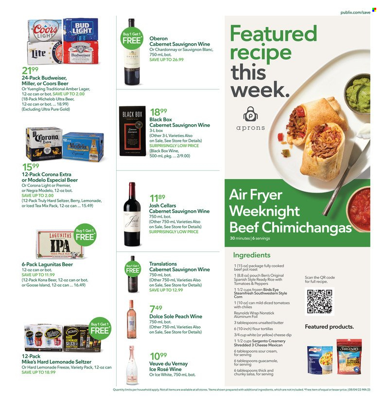 Publix ad - 08/04/2022 - 08/10/2022. Page 3