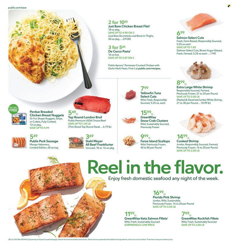 Publix ad - 08/04/2022 - 08/10/2022. Page 4