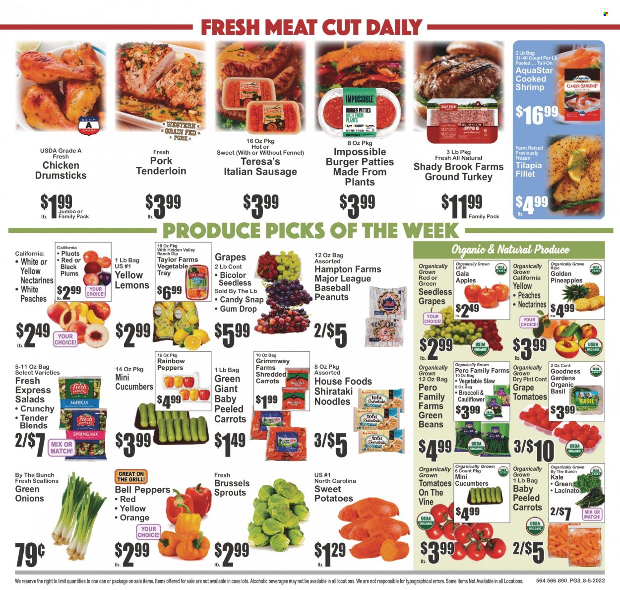 Key Food ad - 08/05/2022 - 08/11/2022. Page 3
