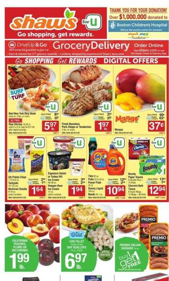 Shaw’s Flyer - 08/05/2022 - 08/11/2022.
