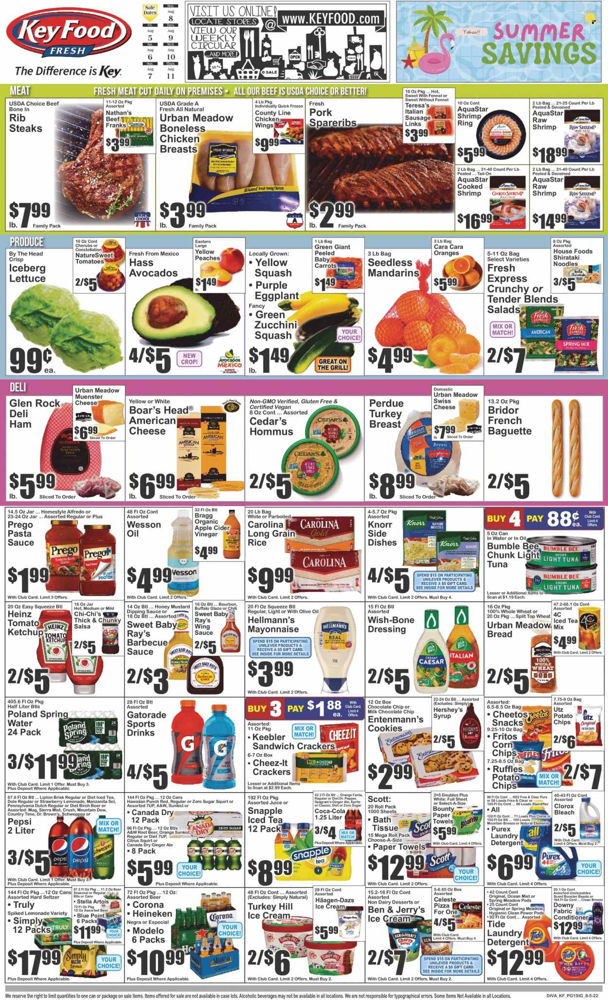 Key Food ad - 08/05/2022 - 08/11/2022. Page 1