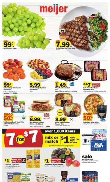 Meijer Flyer - 08/07/2022 - 08/13/2022.