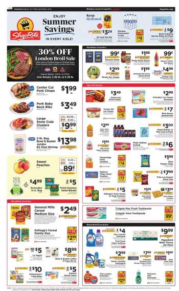 ShopRite Flyer - 08/07/2022 - 08/13/2022.