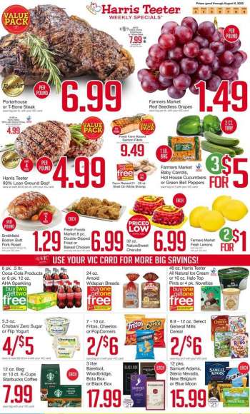 Harris Teeter Flyer - 08/03/2022 - 08/09/2022.