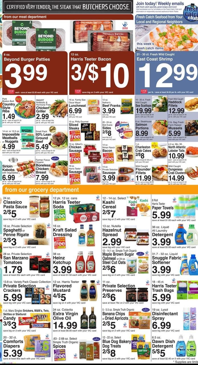 Harris Teeter ad - 08/03/2022 - 08/09/2022. Page 2