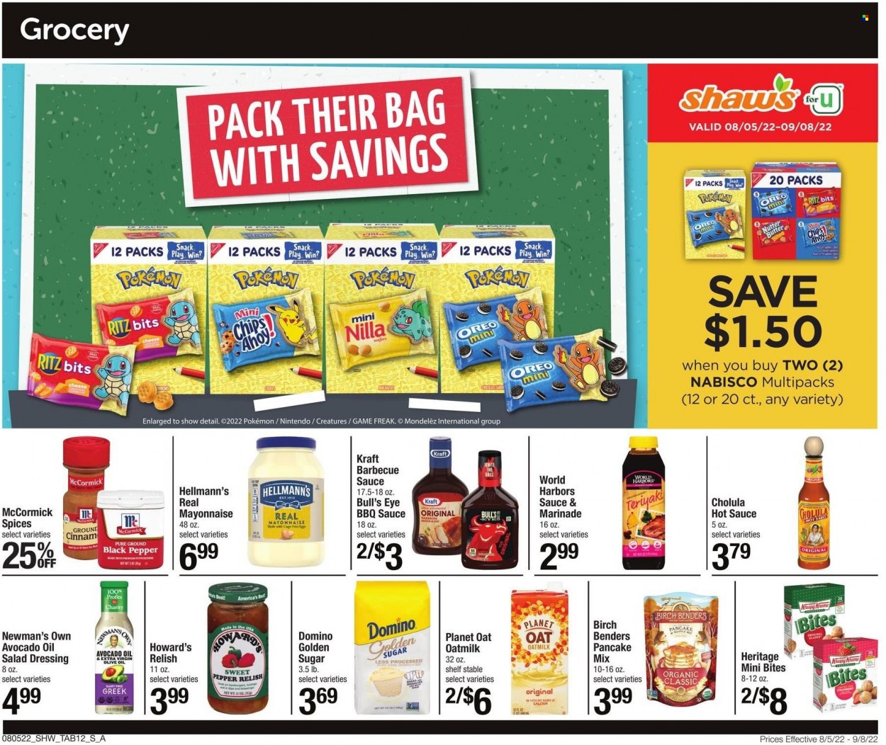 Shaw’s ad - 08/05/2022 - 09/08/2022. Page 12