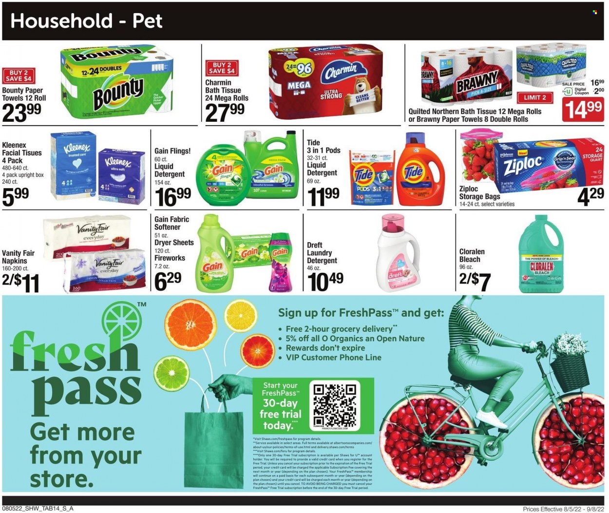 Shaw’s ad - 08/05/2022 - 09/08/2022. Page 14
