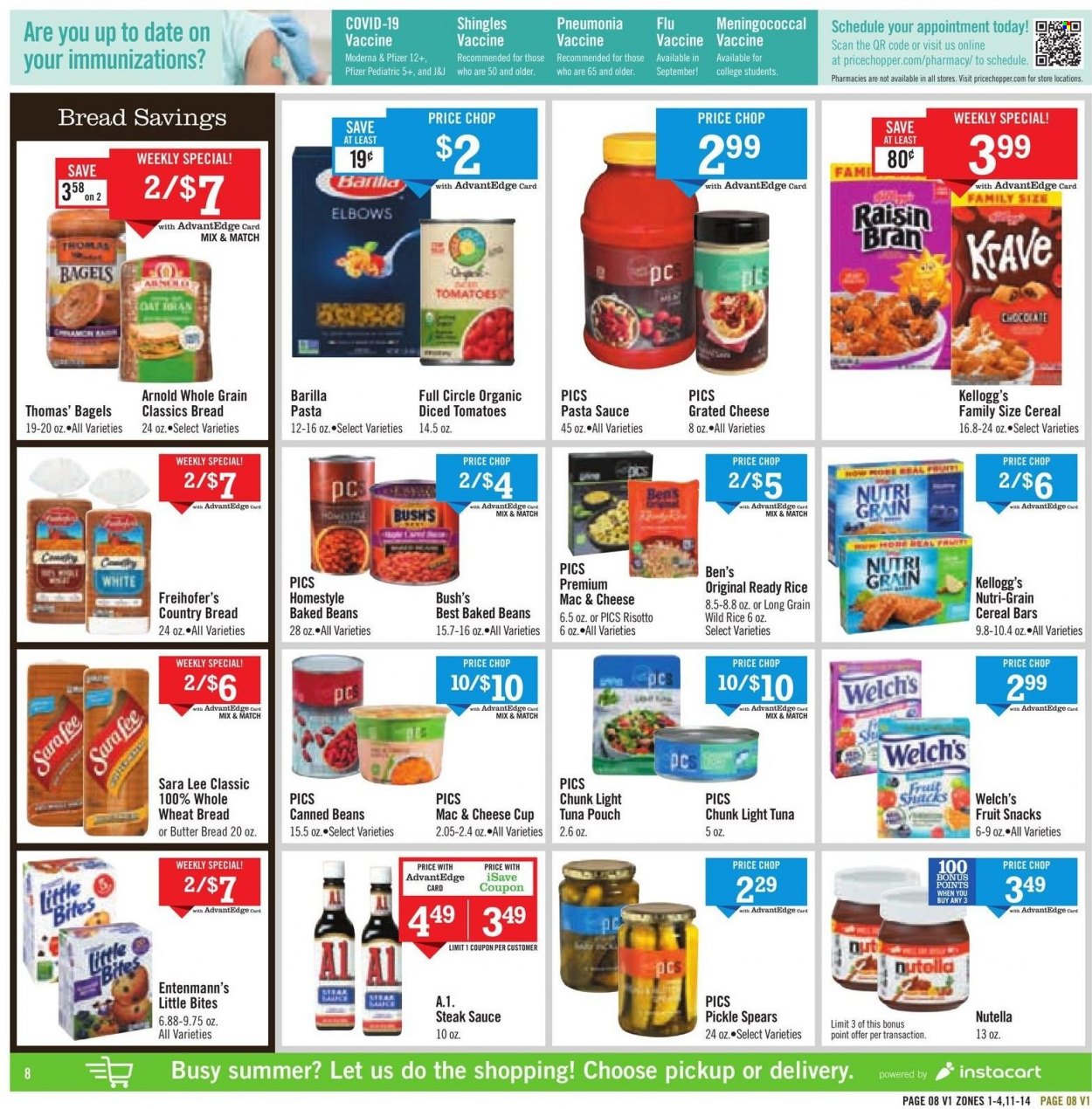 Price Chopper ad - 08/07/2022 - 08/13/2022. Page 8